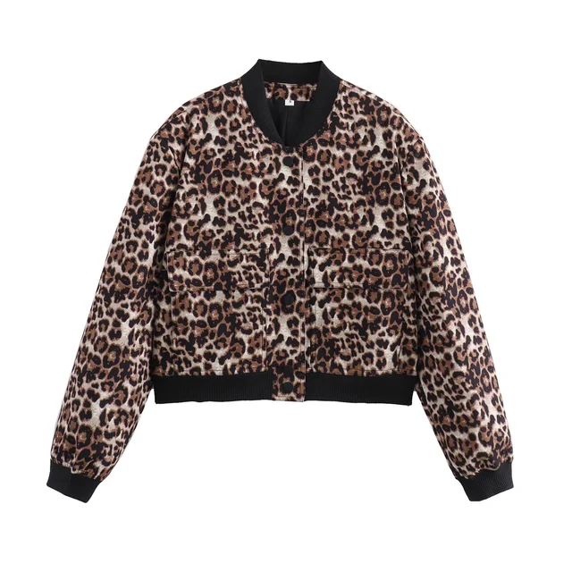 brown leopard print